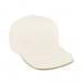 White-Khaki Ripstop Velcro Trucker