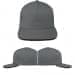 Light Gray-Black Pro Knit Leather Trucker, Virtual Image