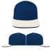 USA Made Navy-White High Crown Trucker Cap