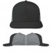 Dark Gray-Light Gray Brushed Velcro 5 Panel VIRTUAL Image
