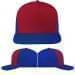 USA Made Red-Royal Blue High Crown Trucker Cap