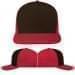 USA Made Black-Red High Crown Trucker Cap
