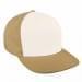 White High Crown Trucker-Khaki Back Half, Visor