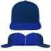 USA Made Navy-Royal Blue High Crown Trucker Cap