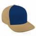 Navy High Crown Trucker-Khaki Back Half, Visor