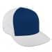 Navy High Crown Trucker-White Back Half, Visor