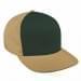 Hunter Green High Crown Trucker-Khaki Back Half, Visor