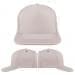 USA Made Putty-Black High Crown Trucker Cap