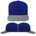 USA Made Red-Royal Blue High Crown Trucker Cap