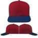 USA Made Red-Navy High Crown Trucker Cap