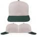 USA Made Putty-Hunter Green High Crown Trucker Cap