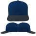 USA Made Navy-Dark Gray High Crown Trucker Cap