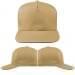 USA Made Khaki High Crown Trucker Cap