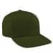 Olive Green High Crown Trucker