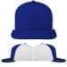 USA Made Royal Blue-White High Crown Trucker Cap