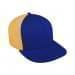 Royal Blue High Crown Trucker-Athletic Gold Back Half