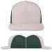 USA Made Putty-Hunter Green High Crown Trucker Cap