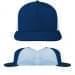 USA Made Navy-Light Blue High Crown Trucker Cap