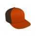 Blaze Orange High Crown Trucker-Black Back Half