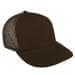 Black High Crown Trucker