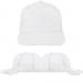 USA Made White High Crown Trucker Cap