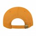 USA-made 6H Navy-Athletic Gold Chino baseball cap, back view, manufactured in Newark NJ
