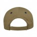 USA-made 6S Navy-Khaki Chino baseball cap, back view, manufactured in Newark NJ