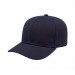 USA-made 6S Navy Chino baseball cap, 3q view, manufactured in Newark NJ