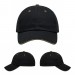 USA-made 6U Black-Khaki Polycotton Twill baseball cap, virtual view, manufactured in Newark NJ