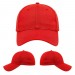 USA-made 6L Red Diamond Pro baseball cap, virtual view, manufactured in Newark NJ