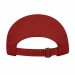 USA-made 6S Red Diamond Pro baseball cap, back view, manufactured in Newark NJ