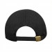 USA-made 6S Black Diamond Pro baseball cap, back view, manufactured in Newark NJ