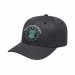 USA-made 6S Black Diamond Pro baseball cap, decorated view, manufactured in Newark NJ