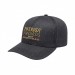USA-made 6S Black Diamond Pro baseball cap, decorated view, manufactured in Newark NJ