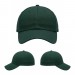 USA-made 6U Kelly Green Diamond Pro baseball cap, virtual view, manufactured in Newark NJ