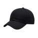 USA-made 6U Black Diamond Pro baseball cap, 3q view, manufactured in Newark NJ