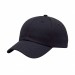 USA-made 6U Navy Diamond Pro baseball cap, 3q view, manufactured in Newark NJ