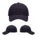 USA-made 6U Navy Diamond Pro baseball cap, virtual view, manufactured in Newark NJ