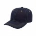 USA-made 6S Navy-Khaki Domestic Twill baseball cap, 3q view, manufactured in Newark NJ