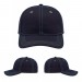 USA-made 6S Navy-Khaki Domestic Twill baseball cap, virtual view, manufactured in Newark NJ