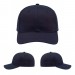 USA-made 6S Navy Domestic Twill baseball cap, virtual view, manufactured in Newark NJ