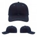 USA-made 6S Navy-Light Gray Domestic Twill baseball cap, virtual view, manufactured in Newark NJ