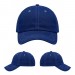 USA-made 6U Royal Blue-Light Gray Domestic Twill baseball cap, virtual view, manufactured in Newark NJ