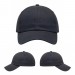 USA-made 6U Dark Gray Domestic Twill baseball cap, virtual view, manufactured in Newark NJ