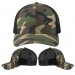 Olive-Black Camo/Mesh Velcro Flat Brim VIRTUAL Image