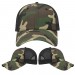 Olive-Black Camo/Mesh Snapback Lowstyle VIRTUAL Image