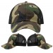 Olive-Black Camo/Mesh Velcro Dad Cap VIRTUAL Image