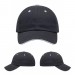 USA-made 6U Dark Gray-White Organic Twill baseball cap, virtual view, manufactured in Newark NJ