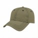 USA-made 6L Khaki-Navy Ripstop baseball cap, 3q view, manufactured in Newark NJ