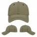 USA-made 6L Khaki-Navy Ripstop baseball cap, virtual view, manufactured in Newark NJ